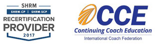 SHRM and ICF Logos